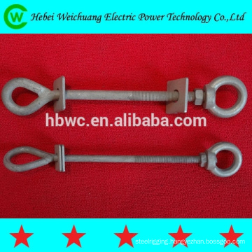 Machine bolt / oval eyebolt / eye bolt forged made in China